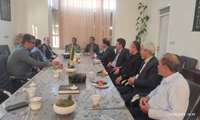 بازدید نمایندگان مجلس شورای اسلامی ازصنعت ابریشم شهر بایگ 