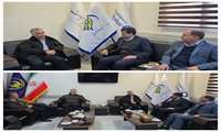 دیدار رئیس مرکز توسعه نوغانداری کشور با مدیرکل کمیته امداد استان خراسان شمالی