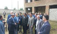 بازدید جناب آقای ضرغامی وزیر میراث فرهنگی، گردشگری و صنایع دستی از ساختمان تاریخی اداره نوغان شهرستان لنگرود