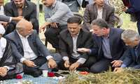 بازدید آقای مهندس دماوندی نژاد معاون وزیر در امور تولیدات دامی از« کار -آئین کج چینی »