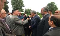 « بازدید استاندار گیلان از باغ پایه مادری توت و تولید تخم نوغان فومن»